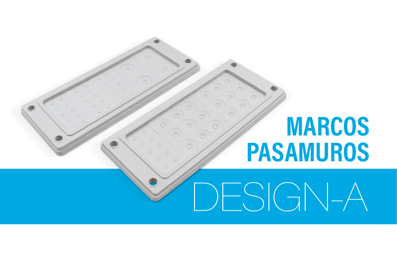 Soluciones modulares para el paso de cables