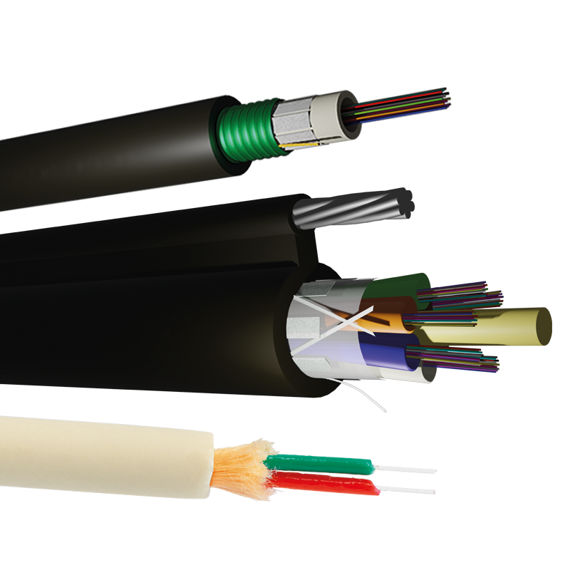 Cables de fibra óptica